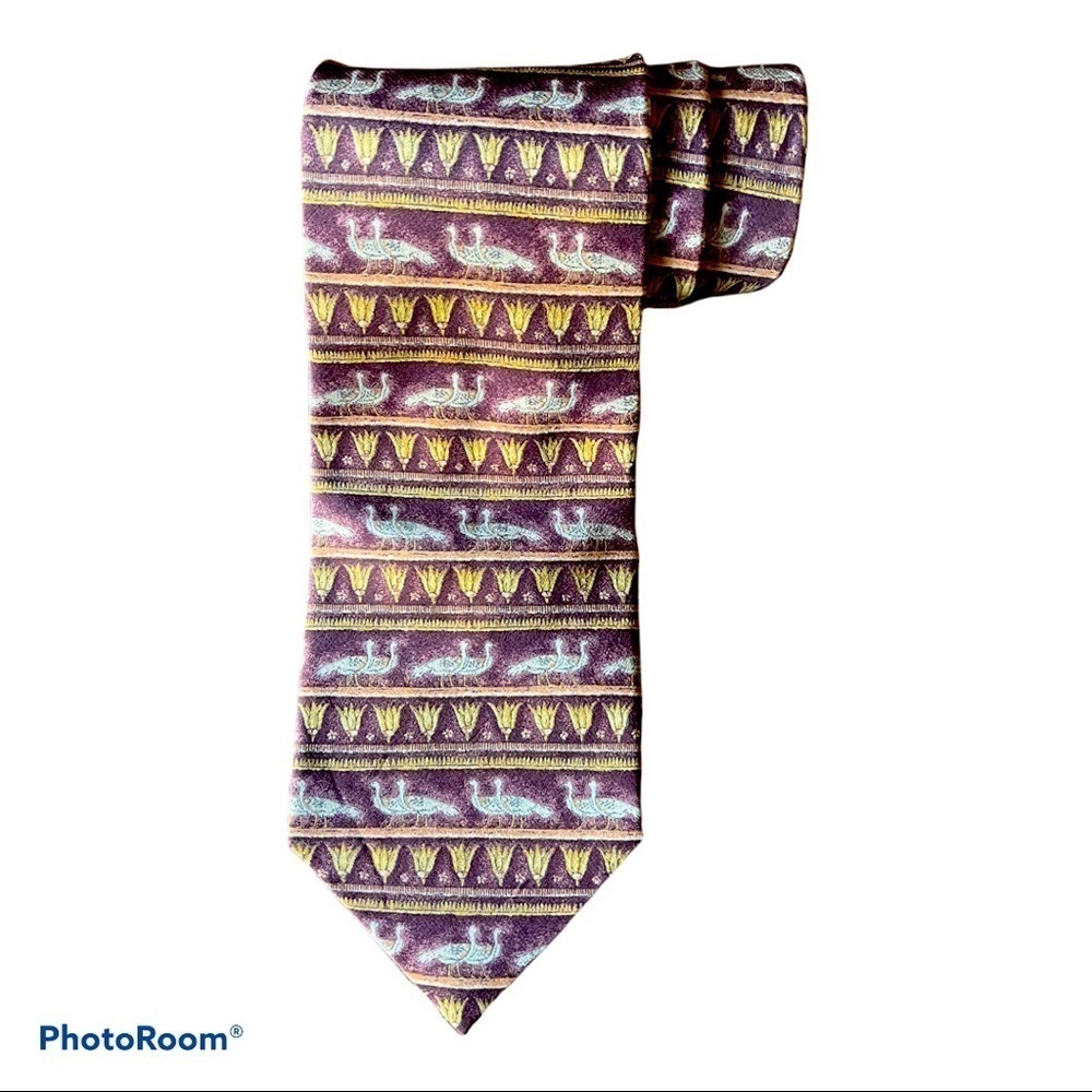 The British Museum Y2K Silk Tie